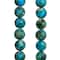 Dyed Turquoise Imperial Jasper Round Beads, 8mm by Bead Landing™